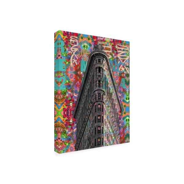 Dean Russo 'Flatiron Abstract Color' Canvas Art,35x47